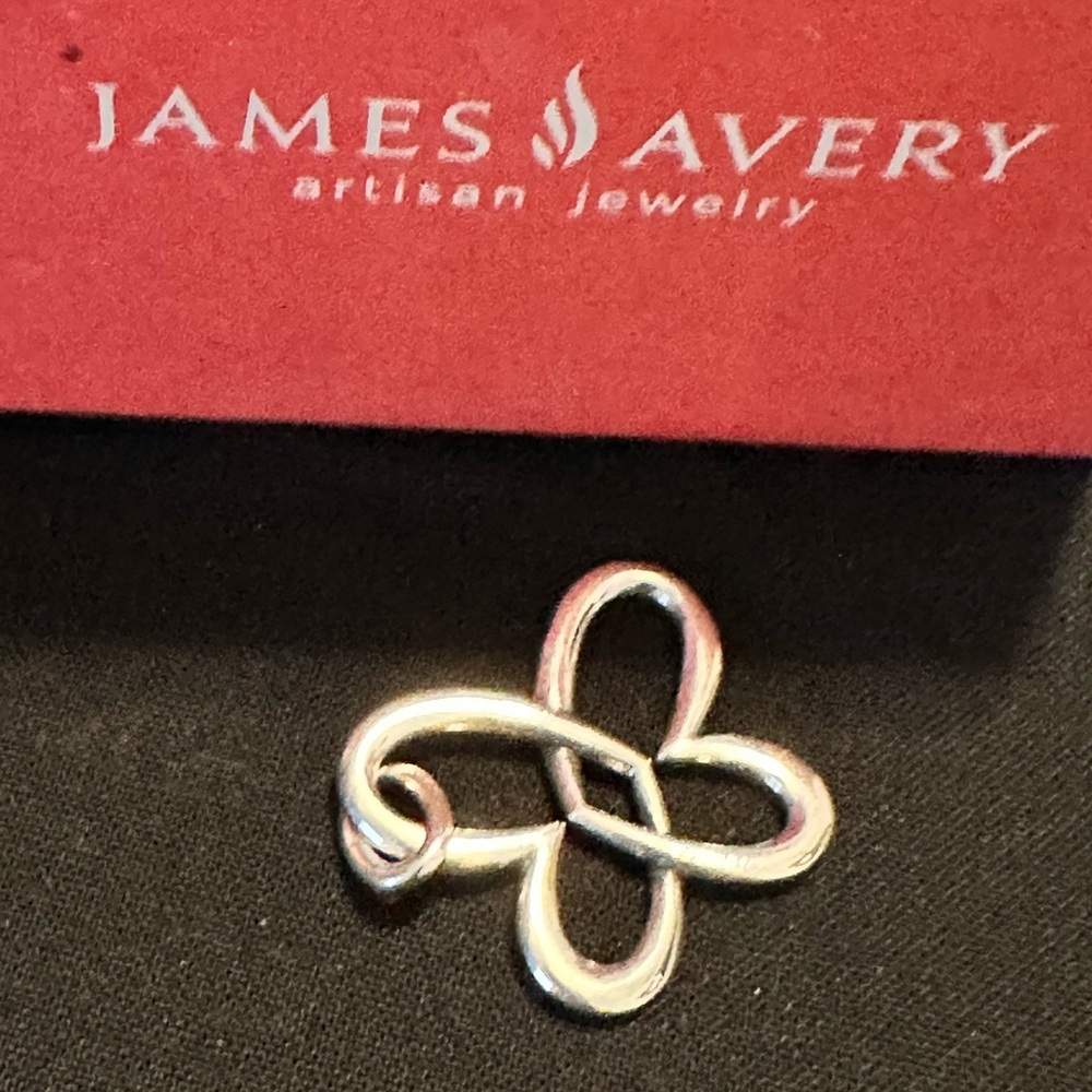 James Avery Sterling Silver Butterfly Pendant